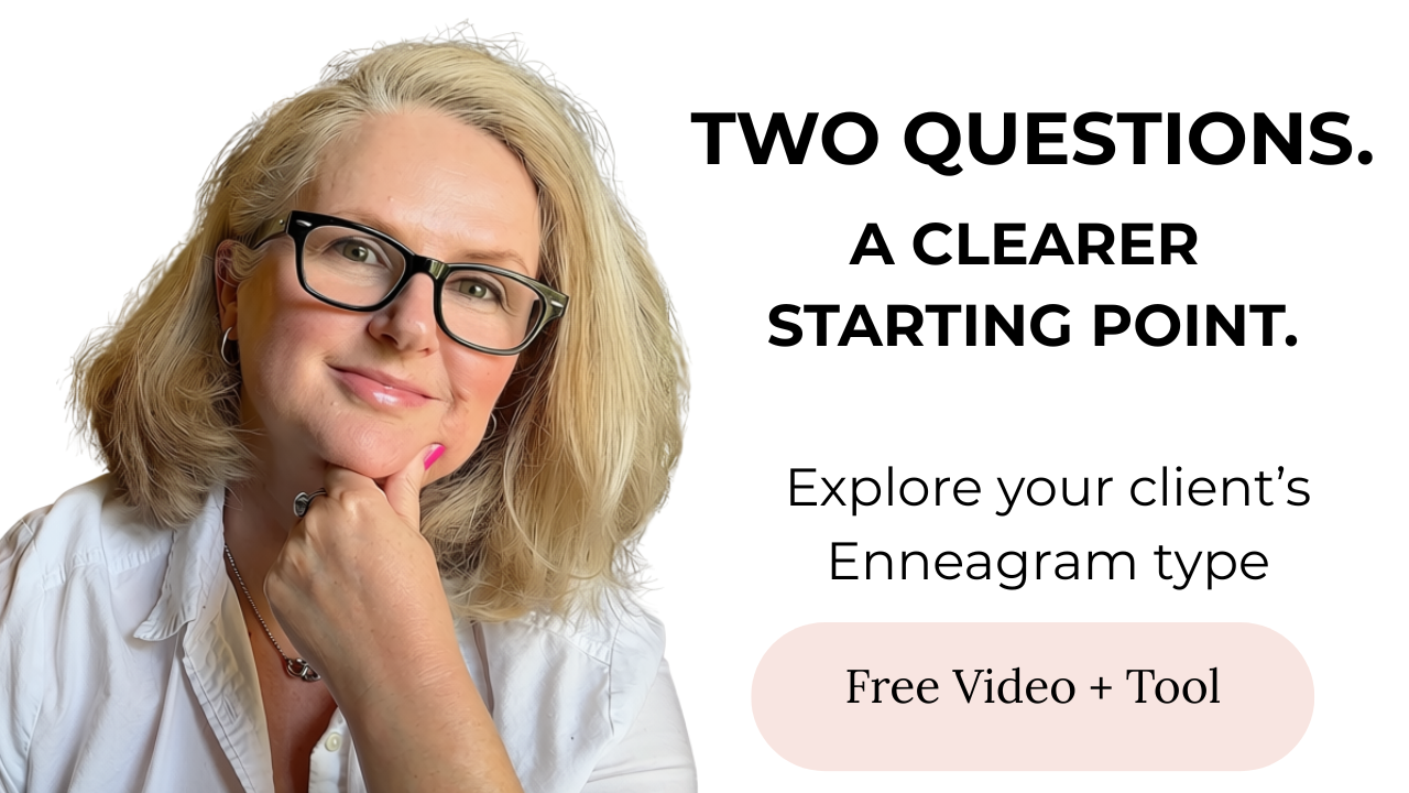 Ann Galloway: Two questions. A clearer starting point. Free video and tool.