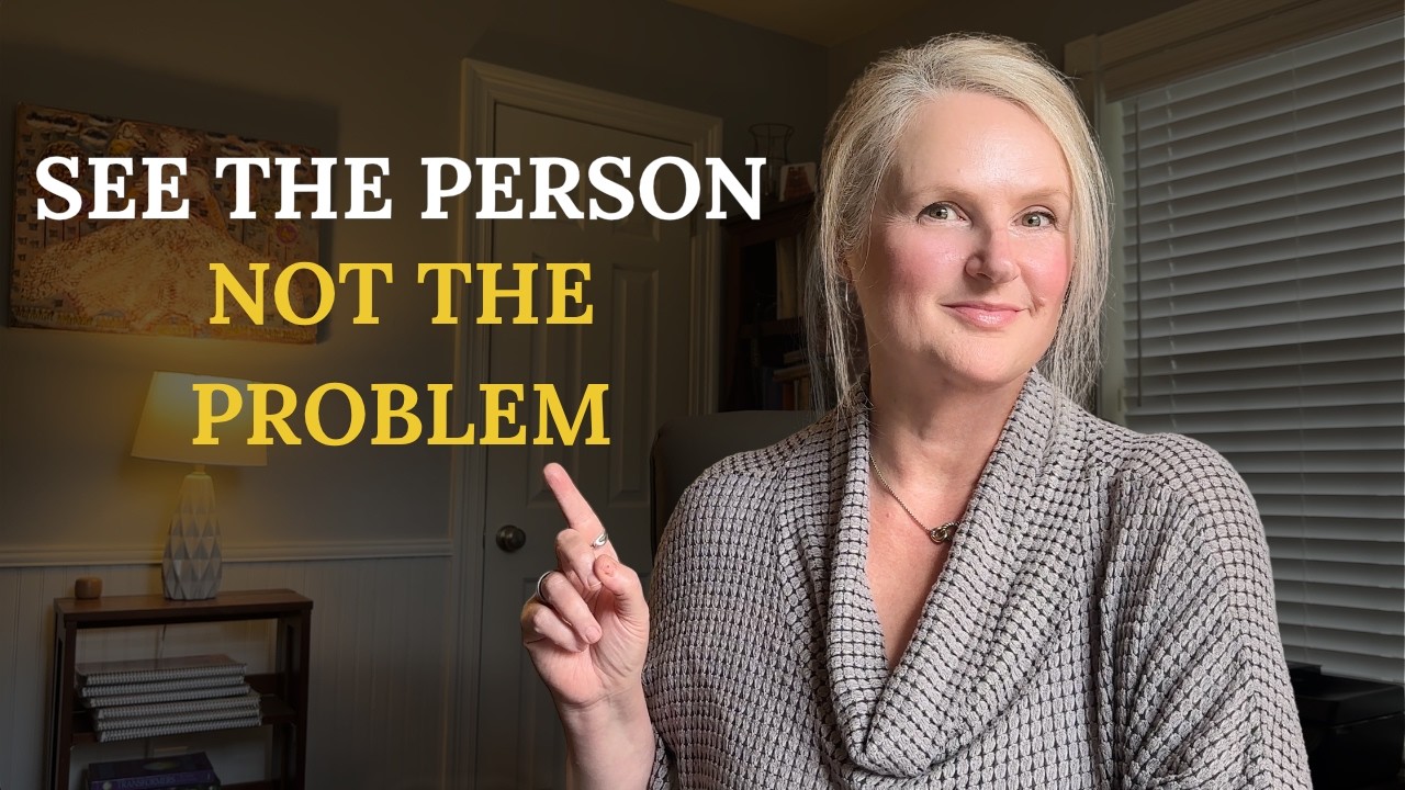 Ann Galloway beside the words See the Person, Not the Problem